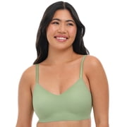 No Boundaries Wire-Free Bonded Voop Bralette, Sizes XS-XXXL