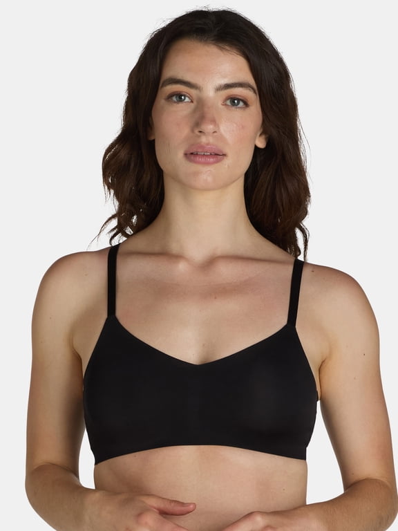 Wire-Free Bonded Voop Bralette, Sizes XS-XXXL