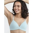 thumbnail image 1 of No Boundaries Women's Wireless Ribbed T-Shirt Bra, Sizes XS-XXXL, 1 of 4