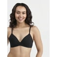 thumbnail image 1 of No Boundaries Wireless Rib T-Shirt Bra, Women's Sizes XS-XXXL, 1 of 4