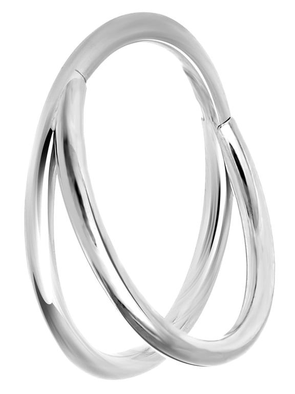 Women's Stainless Steel Multiuse Fashion Hoop Jewelry