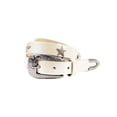 thumbnail image 1 of No Boundaries Women's 2PC Western Buckel Stars Belt, Ivory, 1 of 2