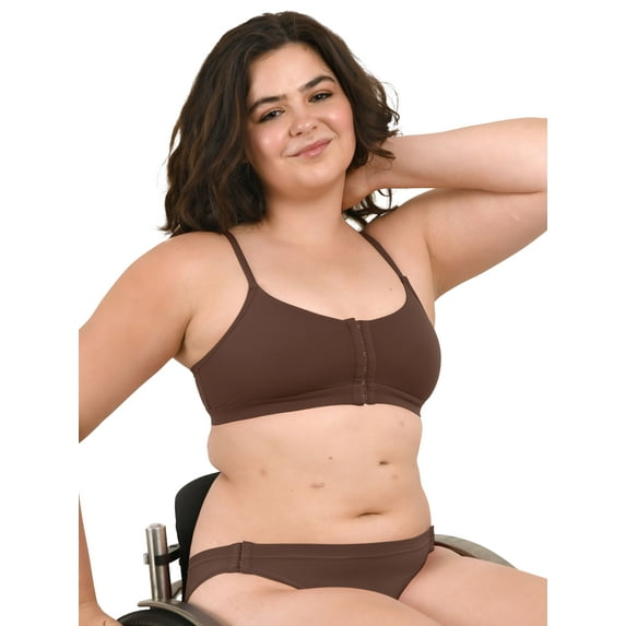 No Boundaries Women's Adaptive Fit Stretch Bikini Panties, Sizes XS to 3XL