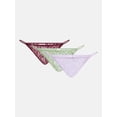 thumbnail image 1 of No Boundaries Women’s All Over Lace Bikini Underwear, 3-Pack, Sizes XS-XXXL, 1 of 8