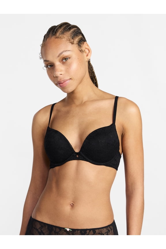 Allover Lace Push Up Bra, Women's 32B-40DD