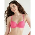 thumbnail image 1 of No Boundaries Women's All Over Lace Push Up Bra with Sugarcup, Sizes 34A-40DD, 1 of 7