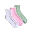 thumbnail image 1 of No Boundaries Ankle Socks, 3-Pack, Women's, Size 4-10, 1 of 4