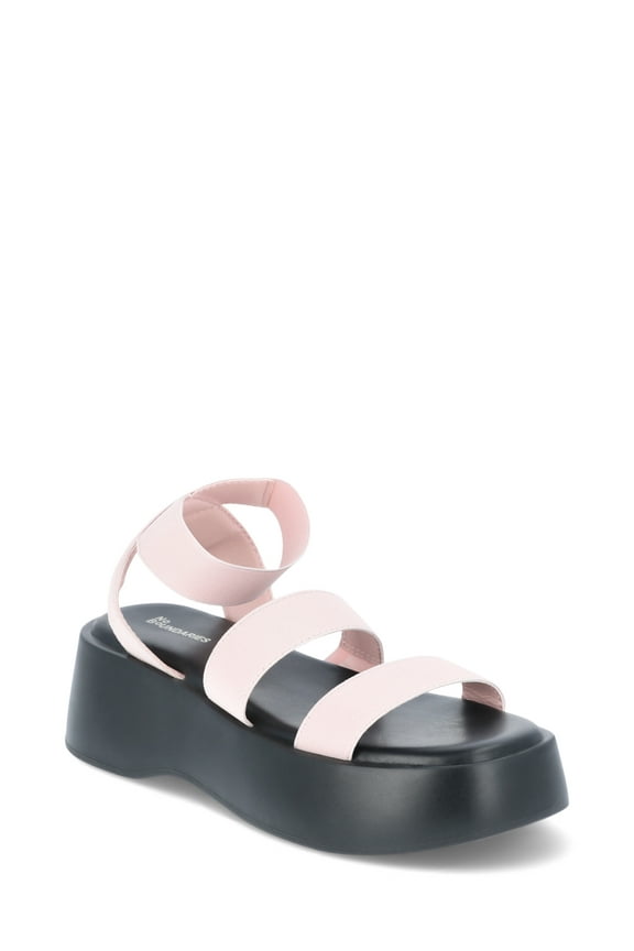 Women's Elastic Banded Platform Sandals