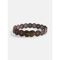 thumbnail image 1 of No Boundaries Women's Faux Leather Concho Belt, Brown, 1 of 4