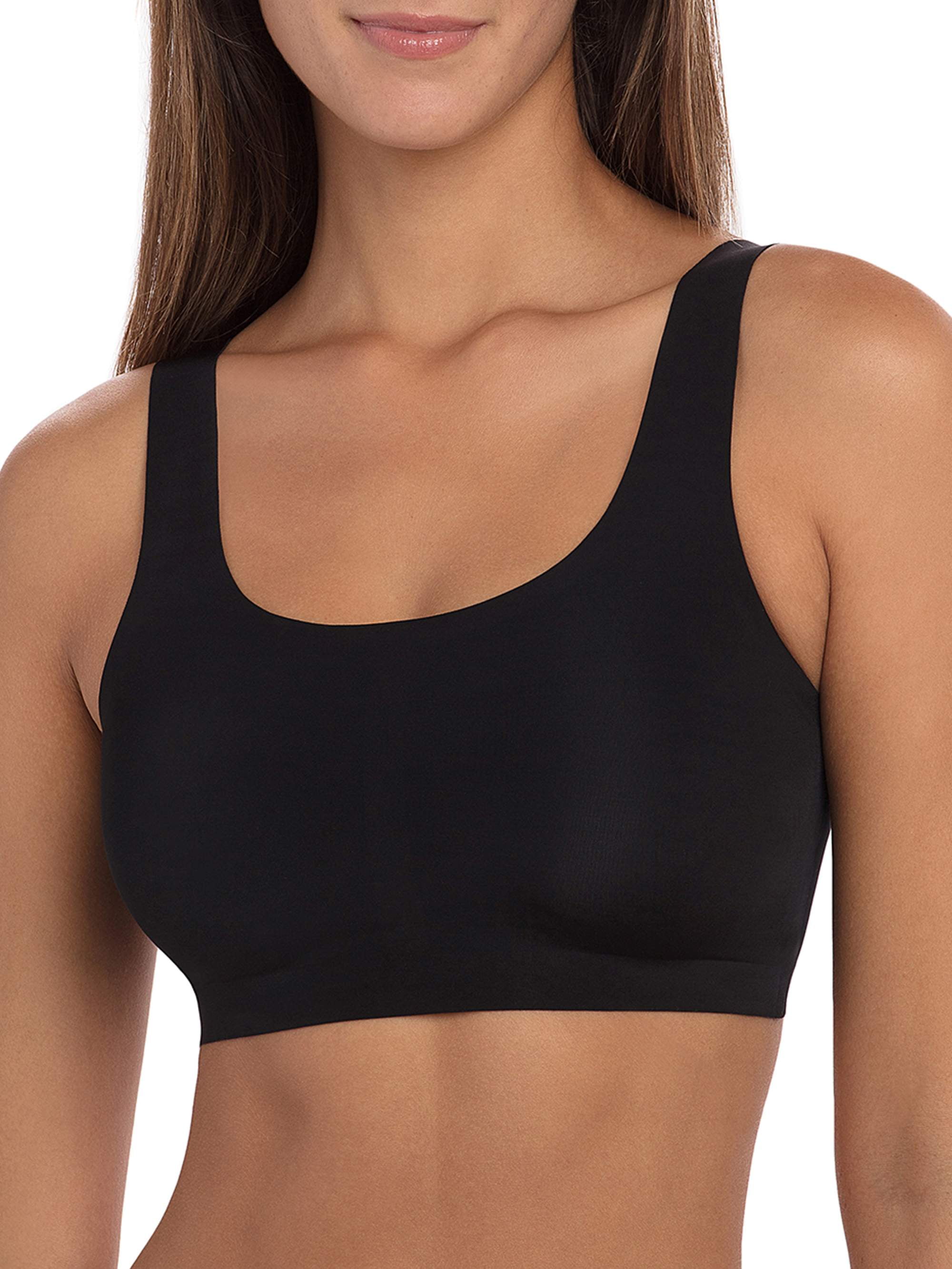 No Boundaries Women's Bonded Scoop Bra