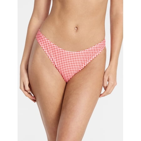No Boundaries High Leg Bikini Bottoms, Women's XXS-XXL