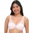 thumbnail image 1 of No Boundaries Bow Lace Half Cup Bra, Women's 34B-40DD, 1 of 6
