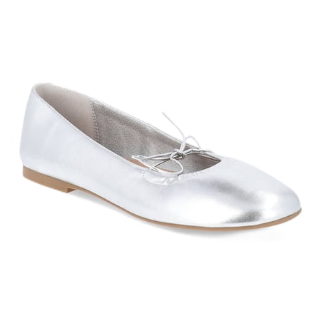 No Boundaries Women's Bow Mary Jane Ballet Flats