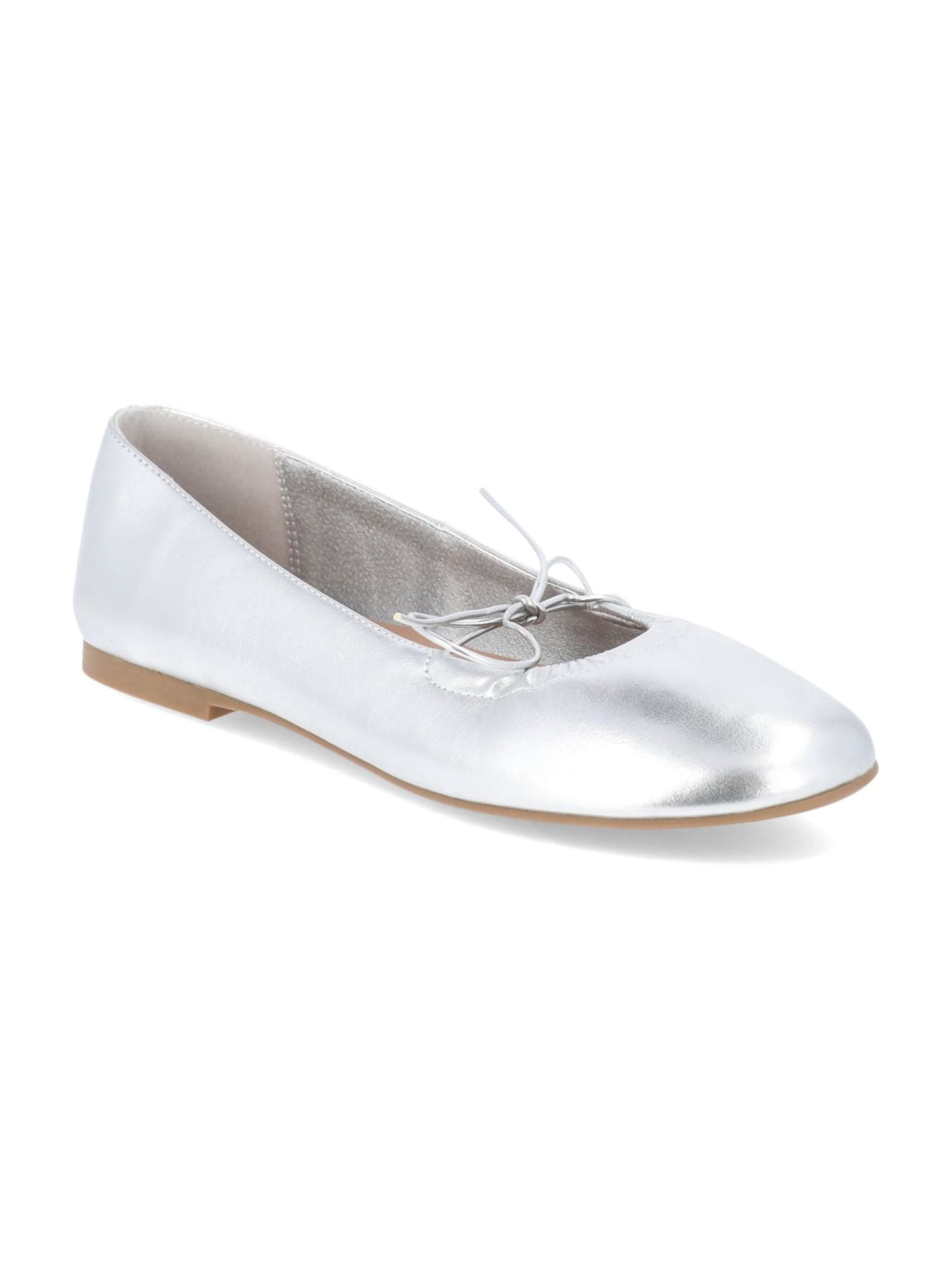 No Boundaries Women's Bow Mary Jane Ballet Flats