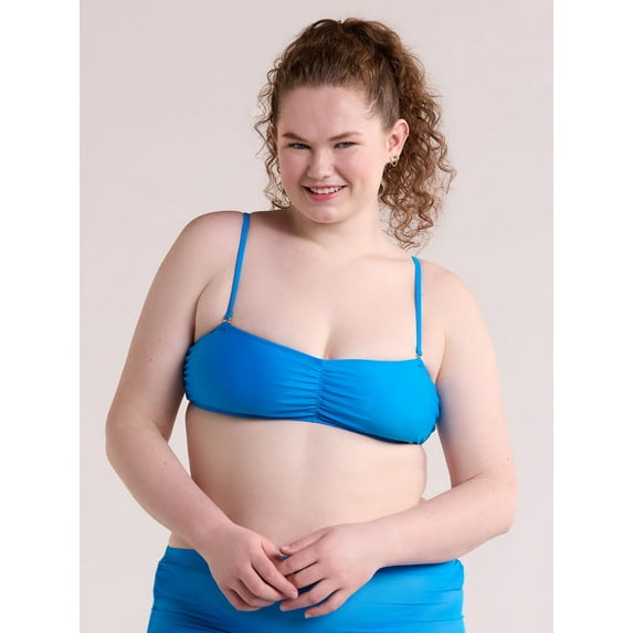 No Boundaries Women's Bralette Bikini Top, Sizes XXS-XXL