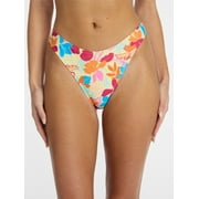 NO BOUNDARIES Bright Palms Bikini Bottoms, Women's XXS-XXL