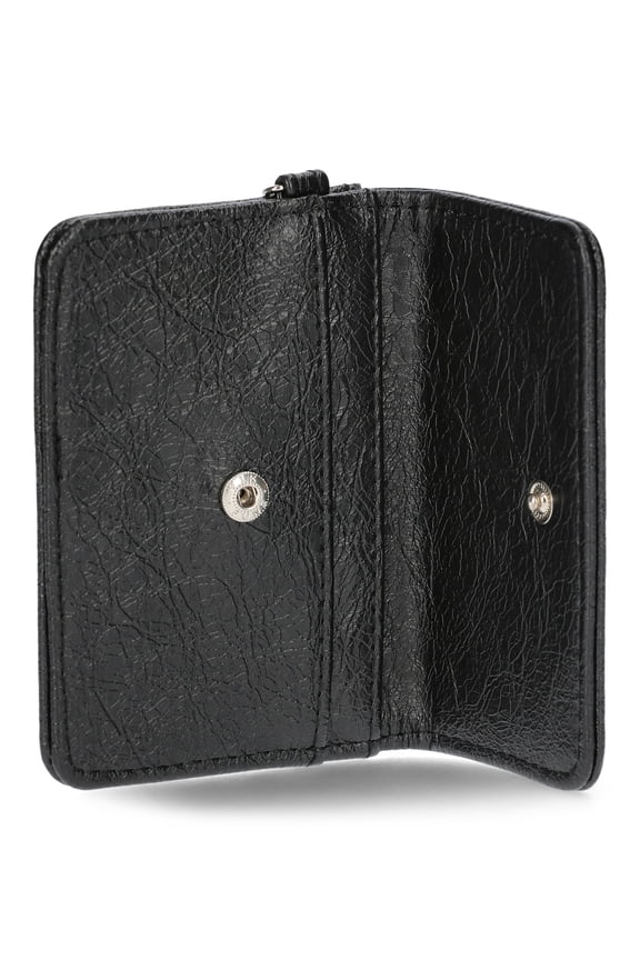 Women's Charm Card Holder, Black