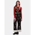 thumbnail image 1 of No Boundaries Women's Christmas Jumpsuit, 1 of 4