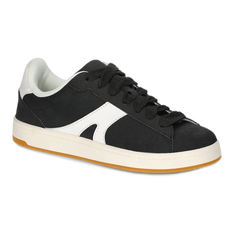 No Boundaries Women's Chunky Lace-Up Skate Sneakers