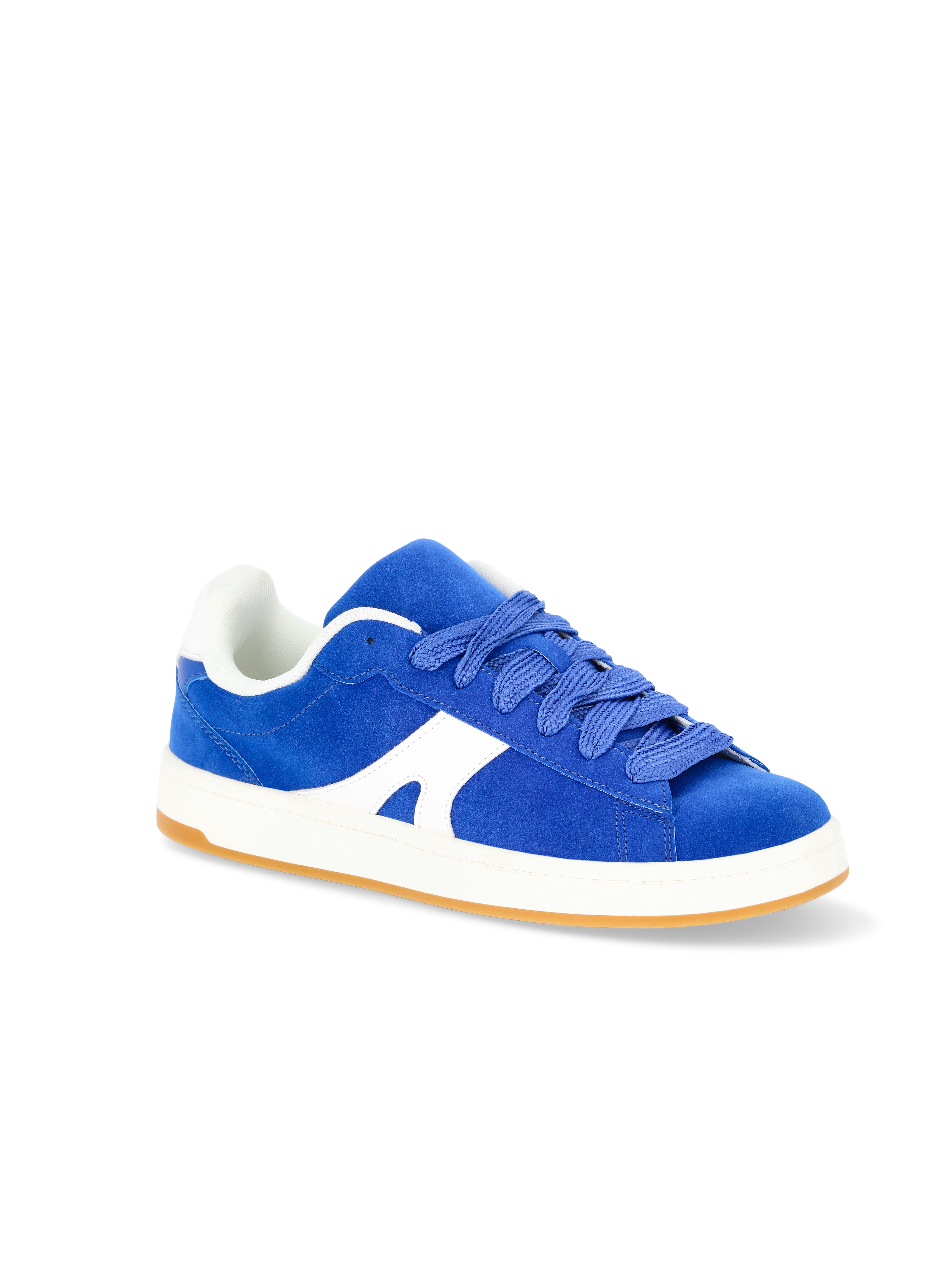 No Boundaries Women's Chunky Lace-Up Skate Sneakers