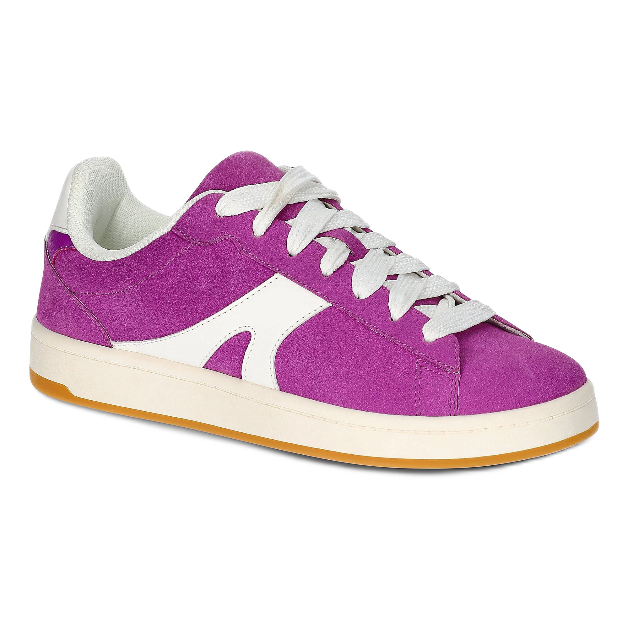 No Boundaries Women's Chunky Lace-Up Skate Sneakers