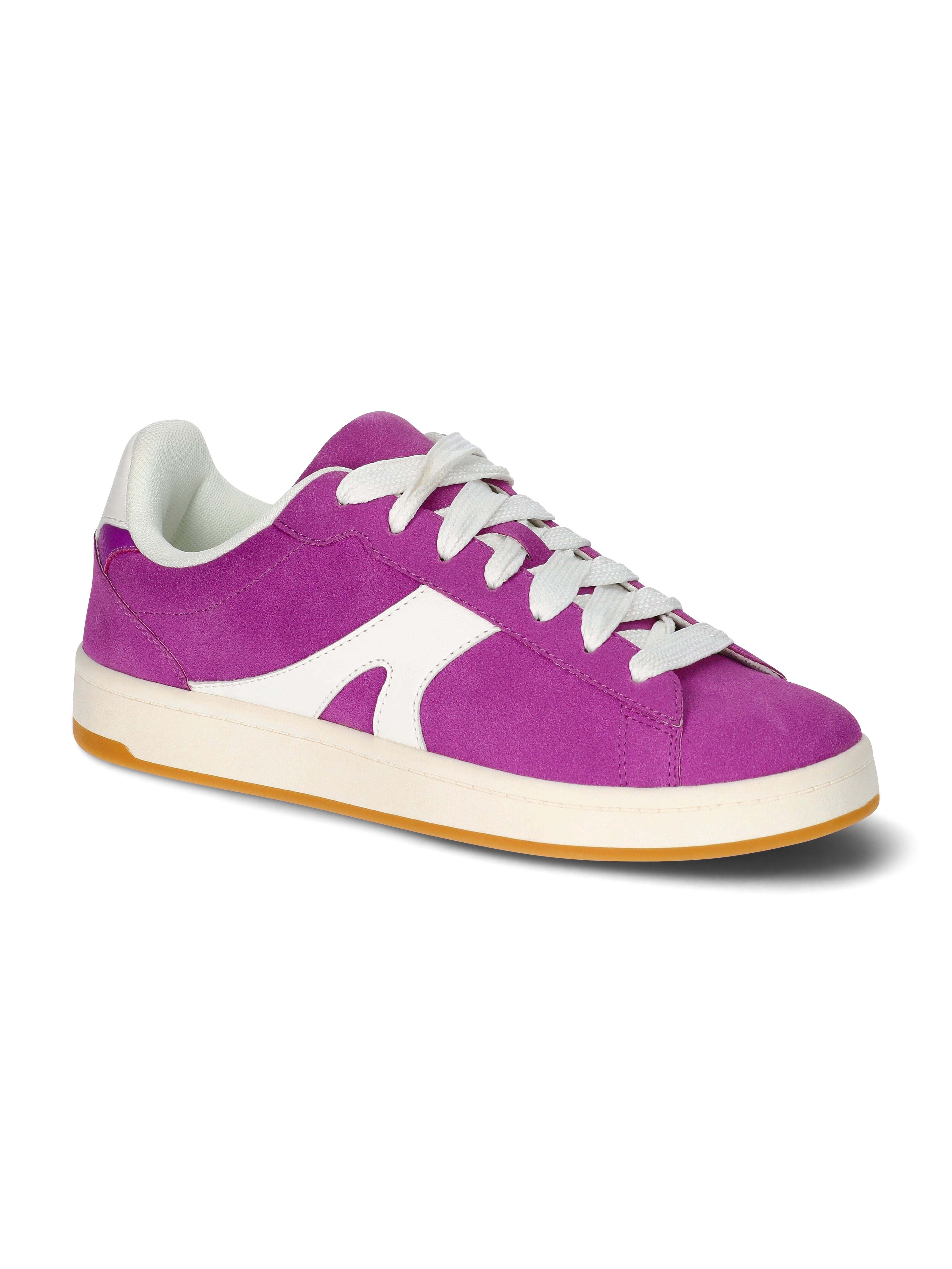 No Boundaries Women's Chunky Lace-Up Skate Sneakers