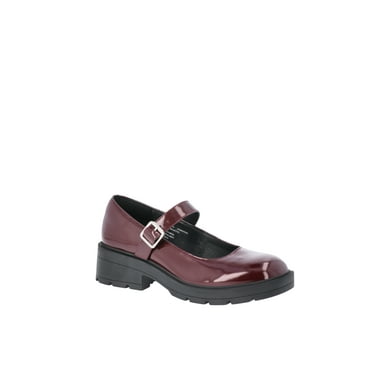 No Boundaries Women's Chunky Lug Sole Mary Jane