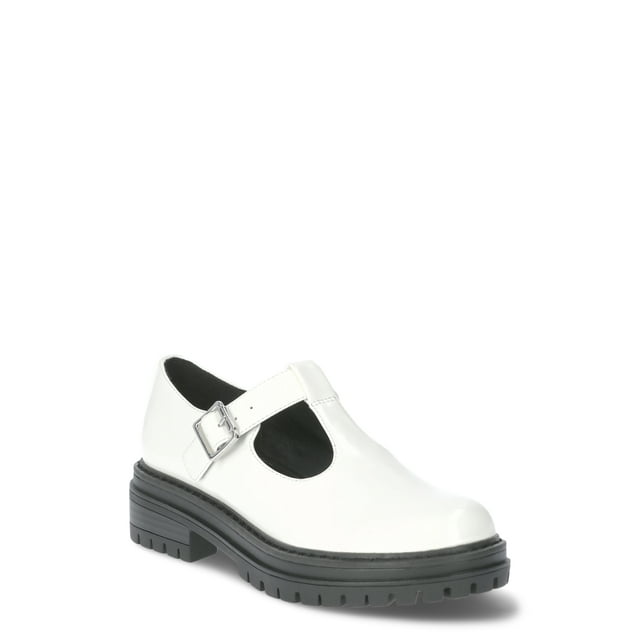 No Boundaries T-Strap Mary Jane Shoes, Women’s