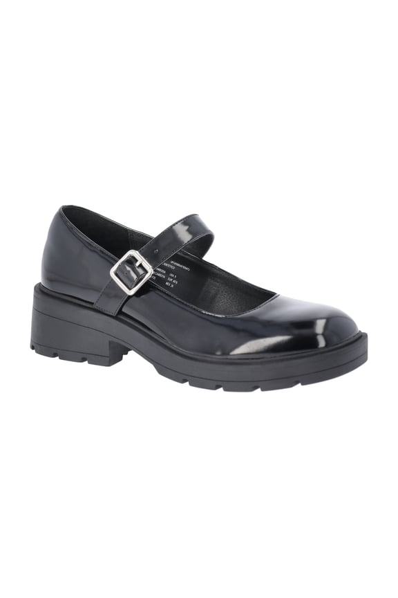 Women's Chunky Lug Sole Mary Jane Shoes