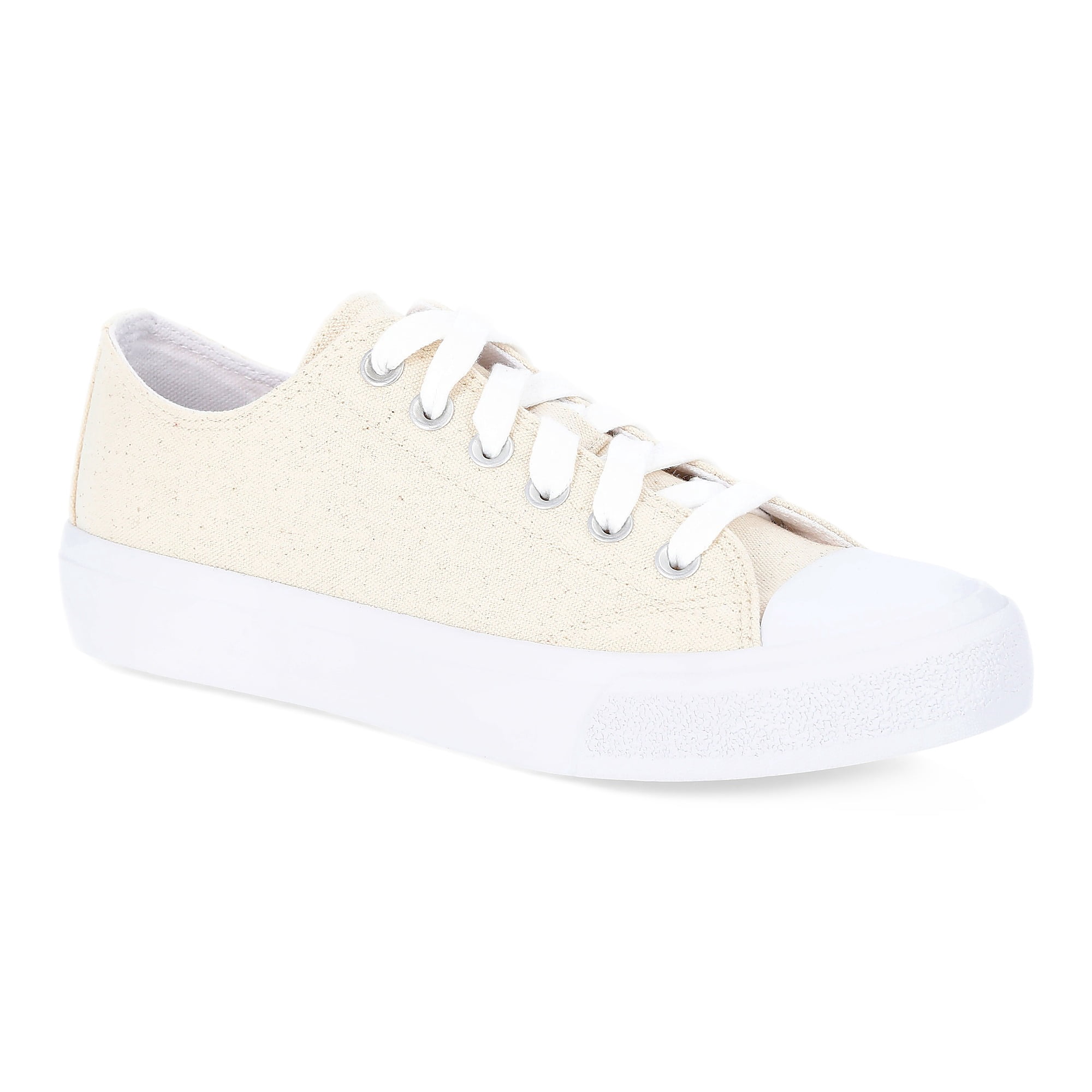 No Boundaries Classic Lace Up Sneakers, Wide Width Available, Womens