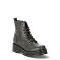 thumbnail image 1 of No Boundaries Women's Combat Boot - Wide Width Available, 1 of 6