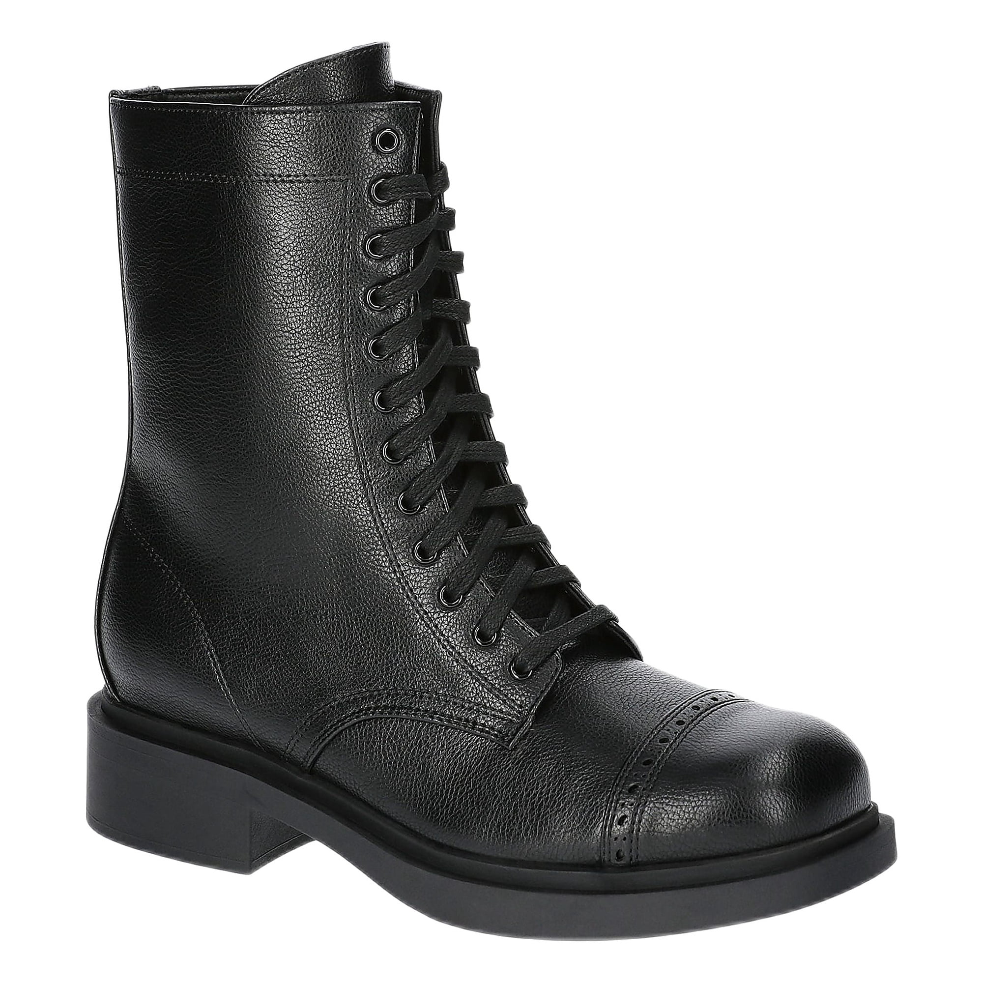 No Boundaries Women's Combat Boots, Wide Width Available