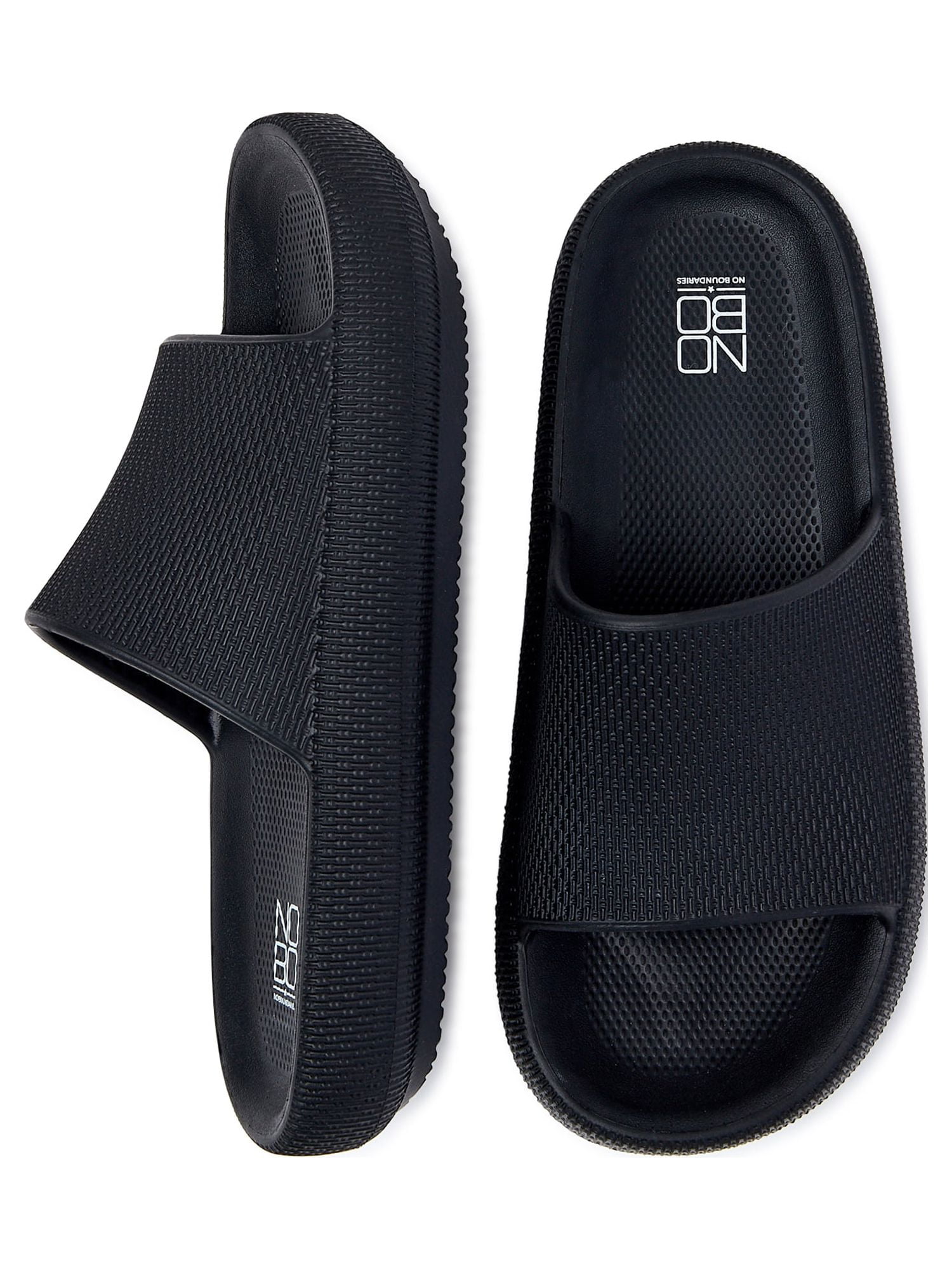 No Boundaries Women's Comfort Slide Sandals