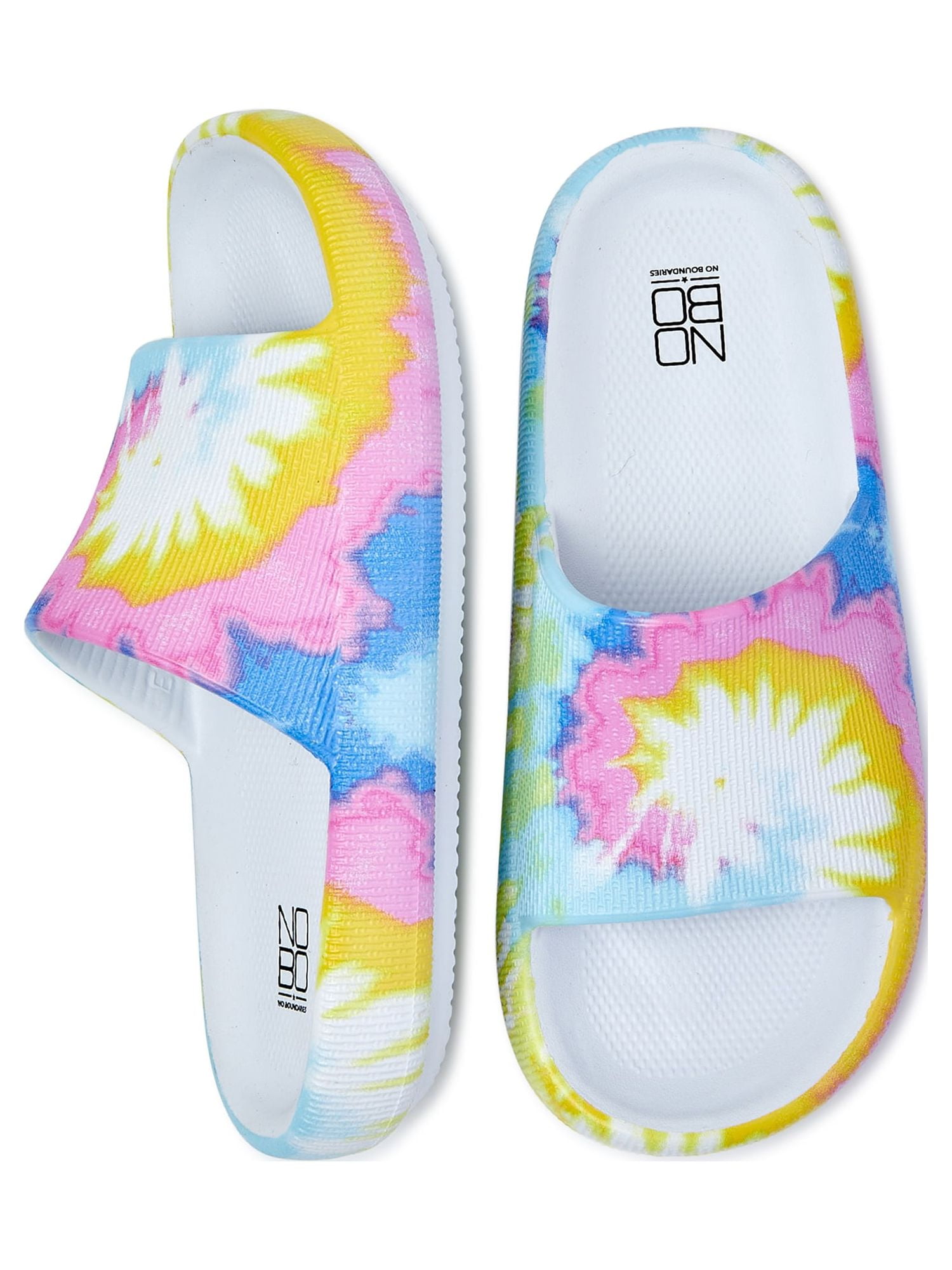 No Boundaries Women's Comfort Slide Sandals