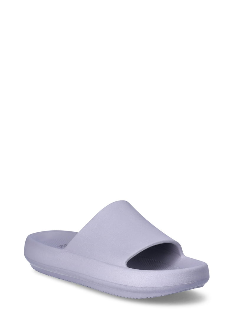 No Boundaries women's Comfort Slide Sandals