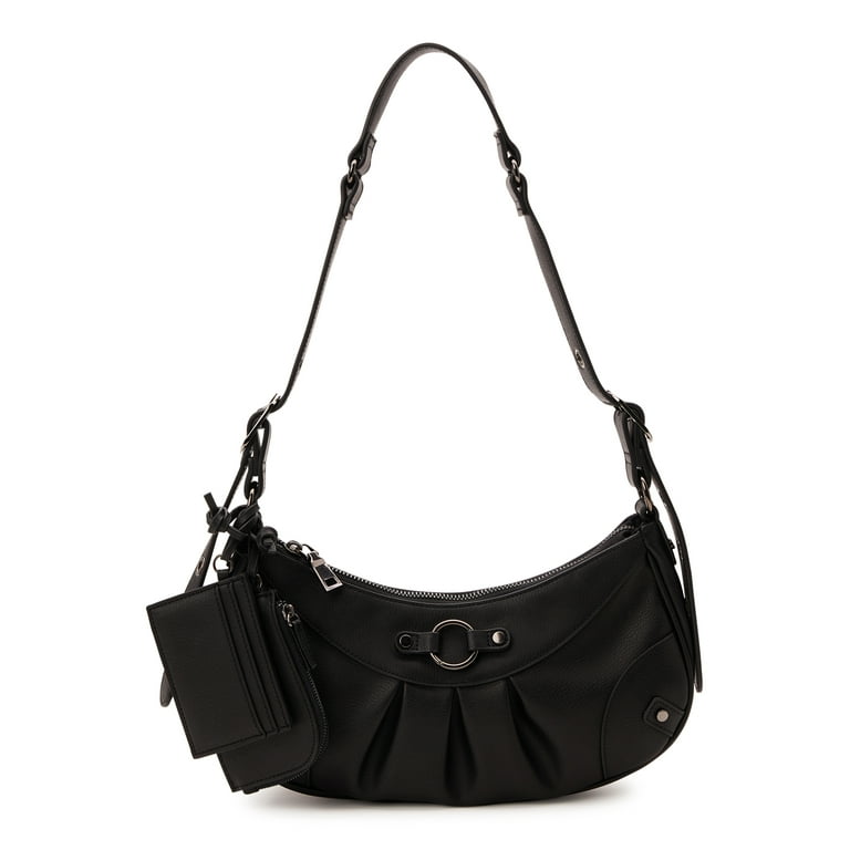 Mini Around Hobo Bag_Black