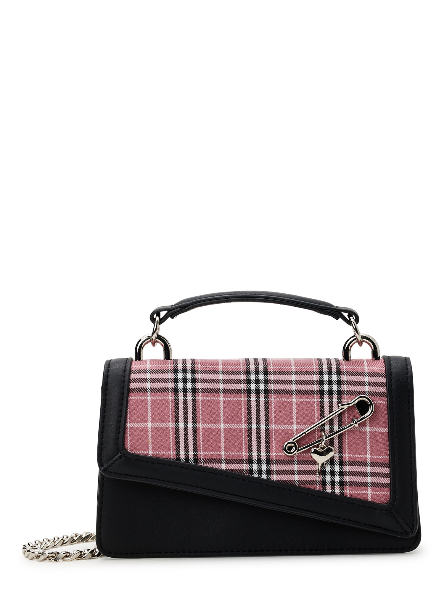 BURBERRY PALE PINK NOVA CHECK SHOULDER BAG