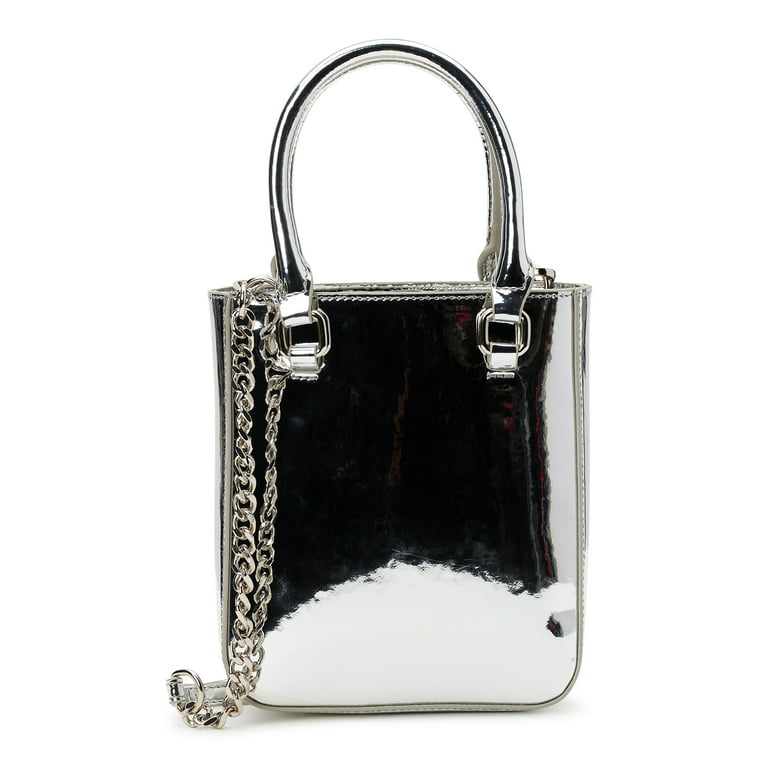 GORGEOUS! Unique Vintage Dolce & Gabbana White Leather Handbag