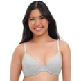 thumbnail image 1 of No Boundaries Lightly Lined T-Shirt Bra, Women's 34A-40C, 1 of 7