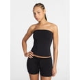 thumbnail image 1 of No Boundaries Cotton Stretch Jersey Tube Top, Women's XS-XXXL, 1 of 5