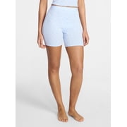 No Boundaries Cotton Stretch Ribbed Boxer Short Panties, Women's XS-XXXL