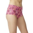 thumbnail image 1 of No Boundaries Women's Cotton Spandex Boyshort, 1 of 1