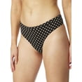 thumbnail image 1 of No Boundaries Women's Cotton Spandex Thong, 1 of 1