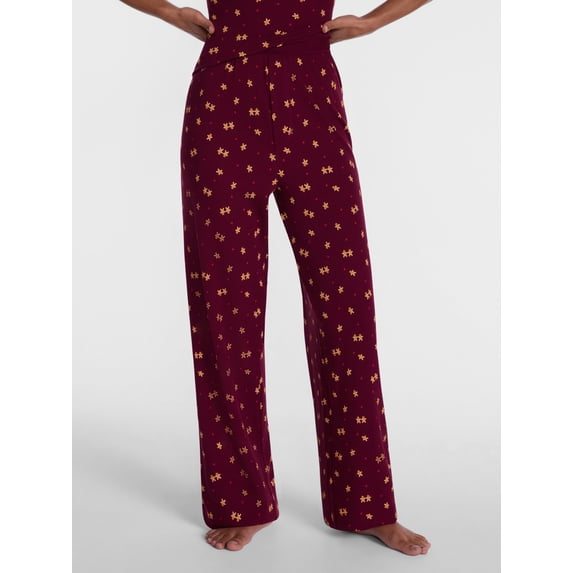 No Boundaries Cotton Stretch Ribbed Boxer Pants, Women's XS-XXXL