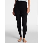 Cotton Stretch Ribbed Leggings, 30'' Inseam, Women's XS-XXXL