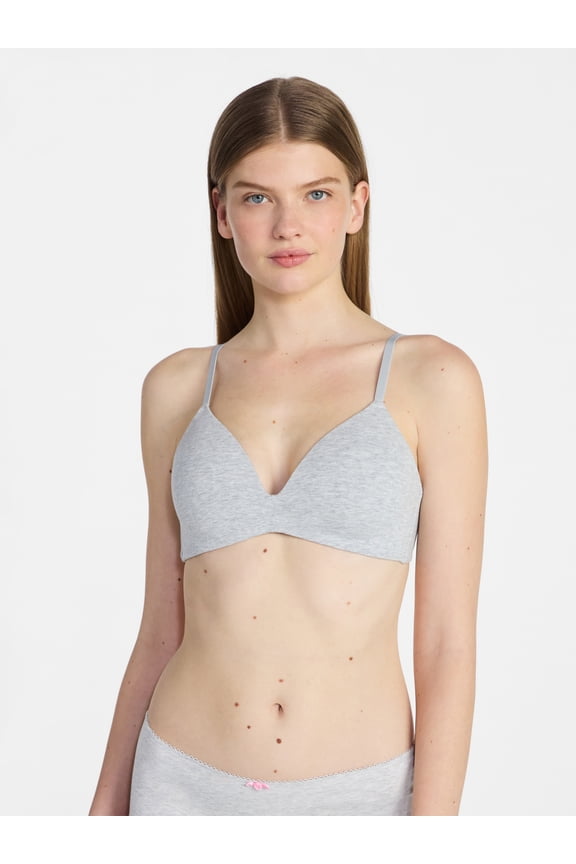 Cotton Wirefree Bra, Women's 32A-44DDD