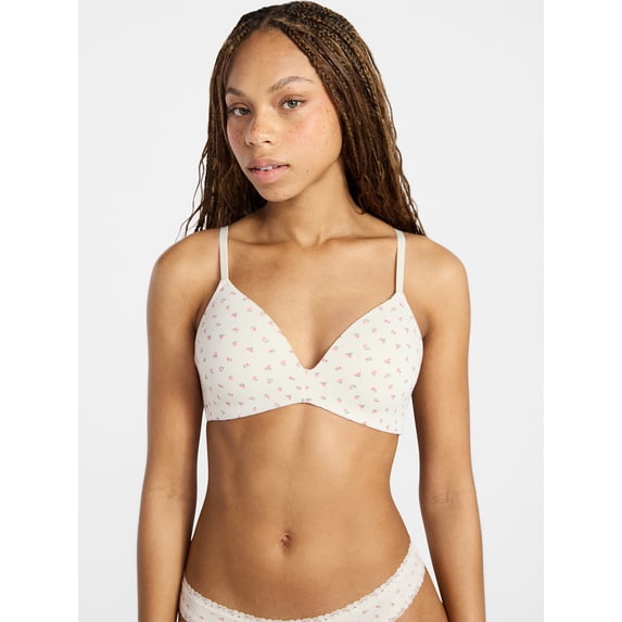 No Boundaries Cotton Wirefree Bra, Women's 32A-44DDD