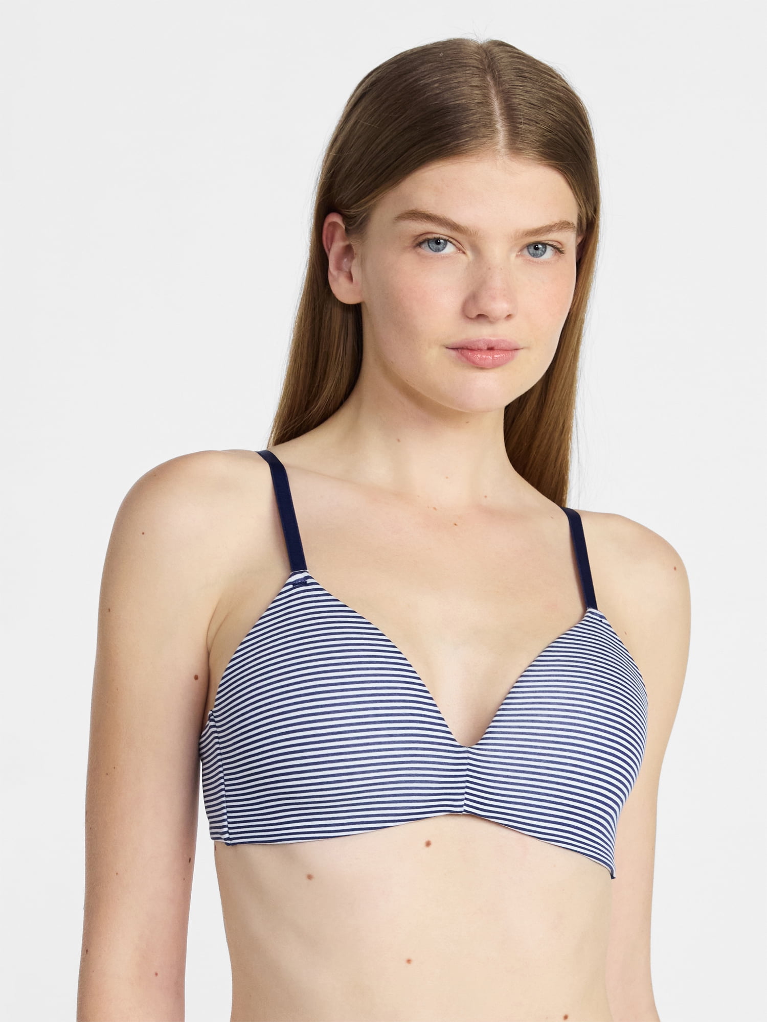 No Boundaries Cotton Wirefree Bra, Women's 32A-44DDD