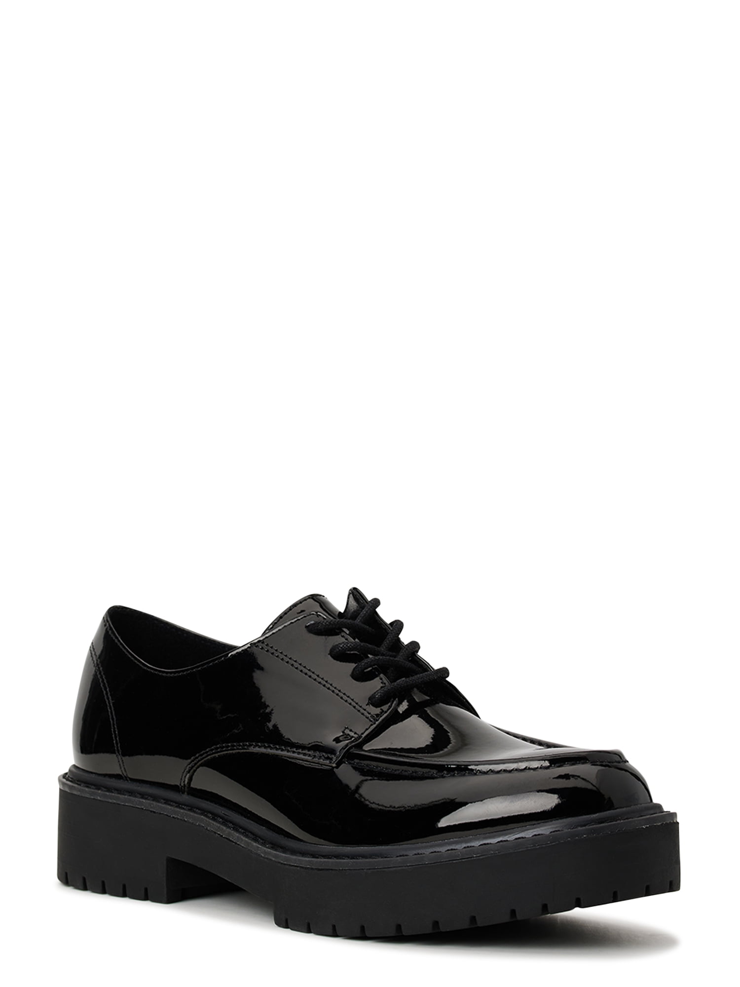 No Boundaries Women s Derby Oxford Shoes Walmart