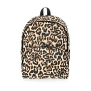 NO BOUNDARIES Women's Dome Backpack, Natural Leopard
